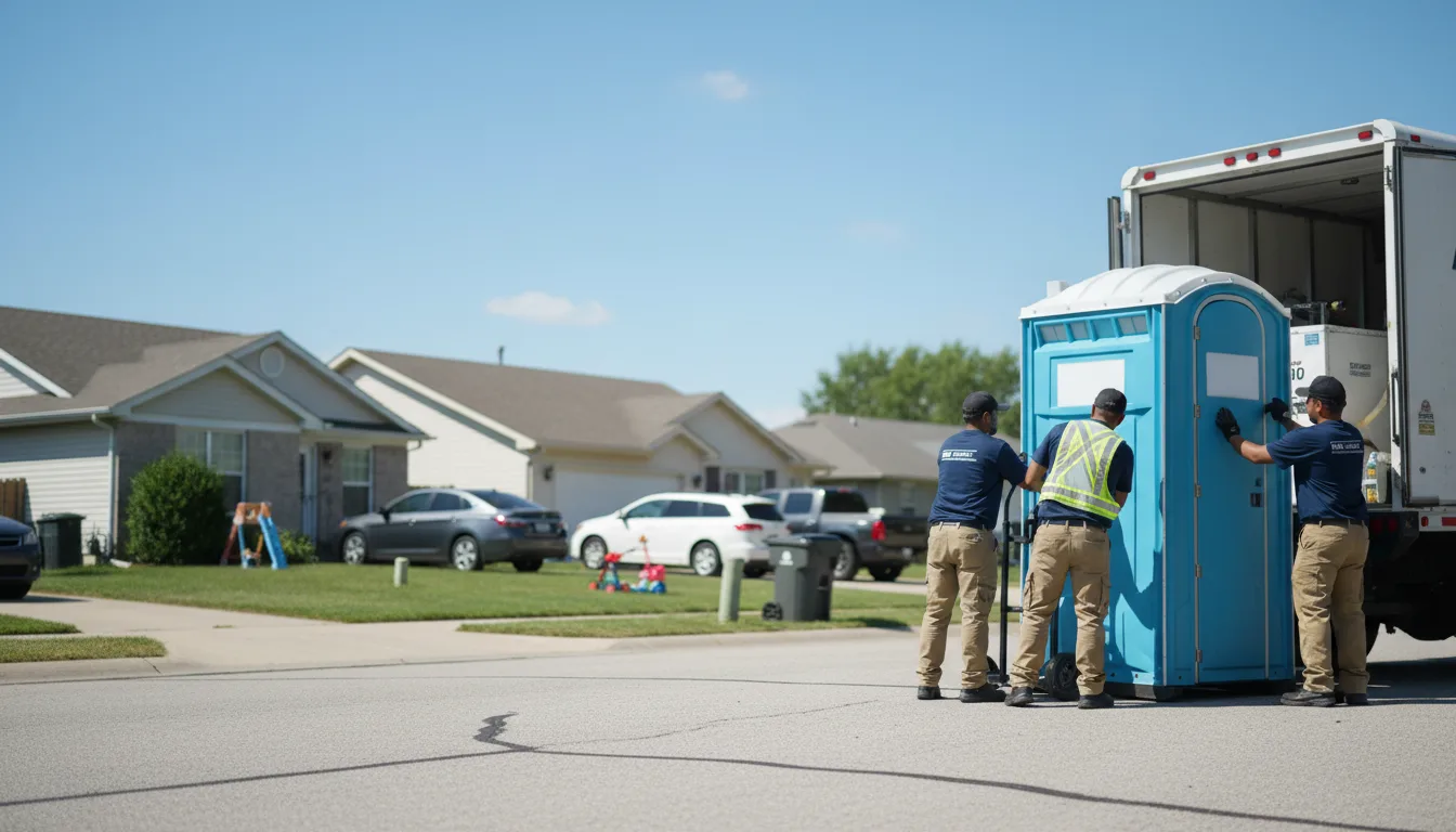 Standard Porta Potty Rentals in Chardon, OH near me